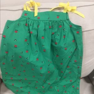 Hanna andersson bee and tulip pillow case dress 5t